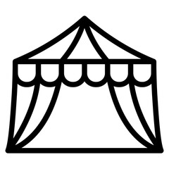 tent icon © Red Stripe