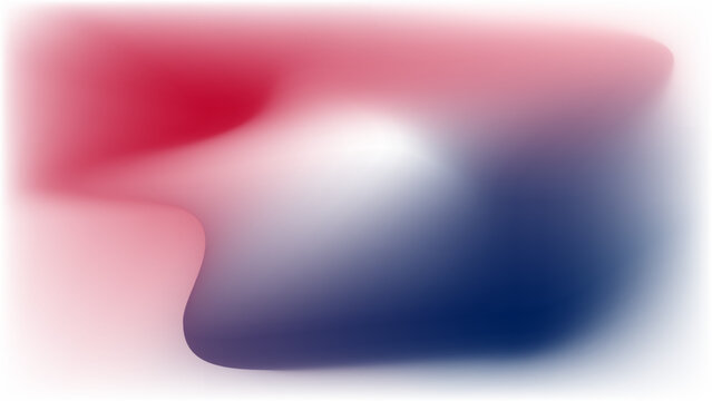 abstract red white blue tricolor flag gradient background