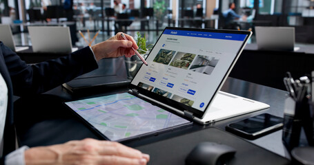 Digital Hotel Booking Tool Helps Woman Plan Business Travel