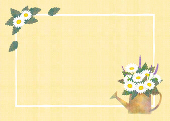 マーガレットのフレーム1 © ruriiro