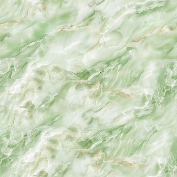 高級感のある淡いグリーンの大理石テクスチャは、自然な石目模様と滑らかな質感が特徴のシームレスな背景素材で、インテリアデザインやウェブサイトの壁紙、建築パースの素材として最適であり、エレガントで落ち着いた空間演出に役立つ高品質なデジタル画像です。