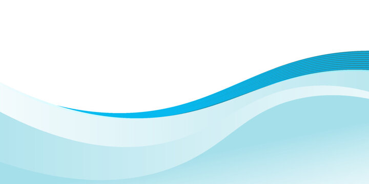 Abstract blue waves background, minimal waves design concept modern design eps10