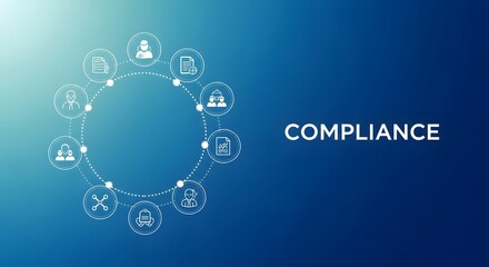 Fototapeta premium Understanding compliance regulations and standards for business operations