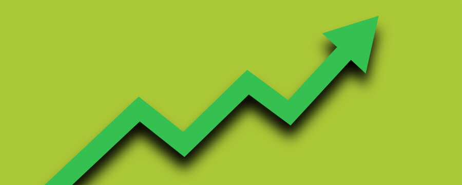 green arrow graph