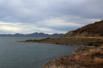 Naklejka premium Coast of Santa Rosalia, Baja California Sur, Mexico