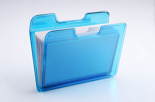 Blue folder icon