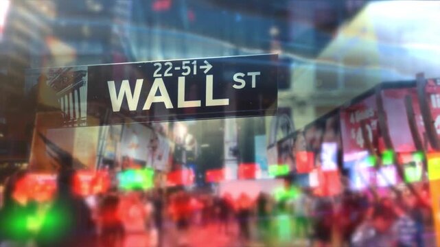 Wall Street New York City Stock Exchange Global Finance And Investment Hub