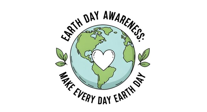 Earth day awareness make every day earth day go green for a sustainable future