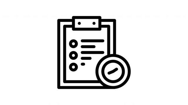 clipboard animated icon