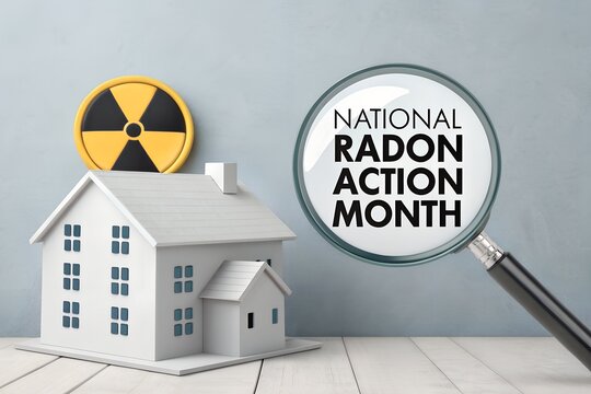 Promoting awareness for national radon action month highlights the invisible danger of radioactive gas accumulation within residential structures requiring immediate testing and mitigation efforts