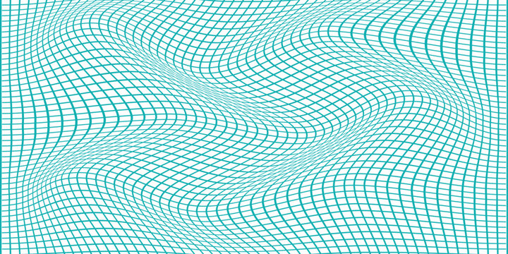 simple cyan grid line wave pattern for banner poster background.