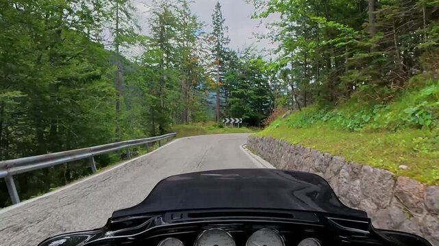 motorcycle view