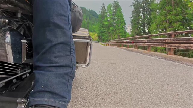 motorcycle view