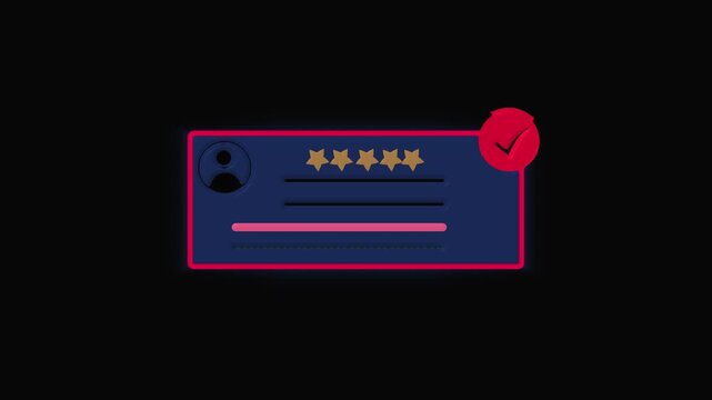 Rectangular outline animation on dark background minimal geometric frame. Rectangular outline modern design concept for interface visuals. Rectangular outline abstract shape motion background.