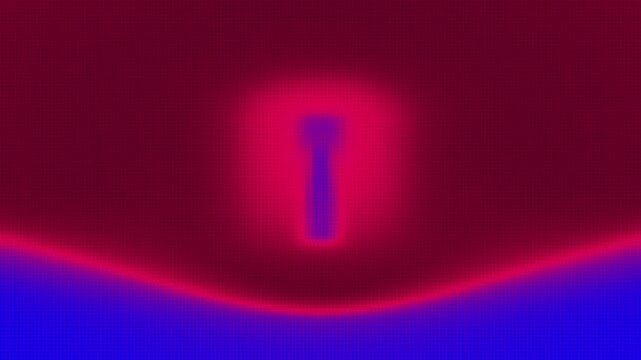 Pixel Noise Overlay with Dithering and Mosaic Effect