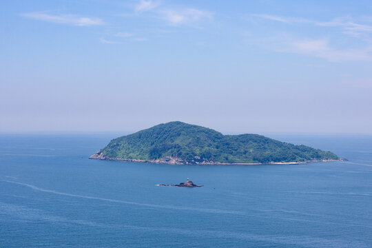 Seascape of Moon Bay Marine National Park, Yangxi County, Yangjiang City, Guangdong Province, China