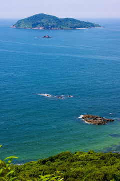 Seascape of Moon Bay Marine National Park, Yangxi County, Yangjiang City, Guangdong Province, China