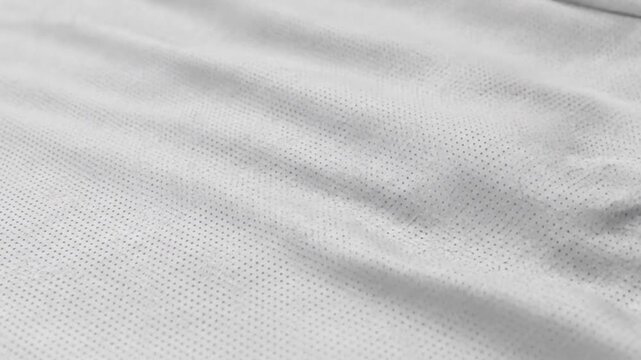 White fabric texture with close up.