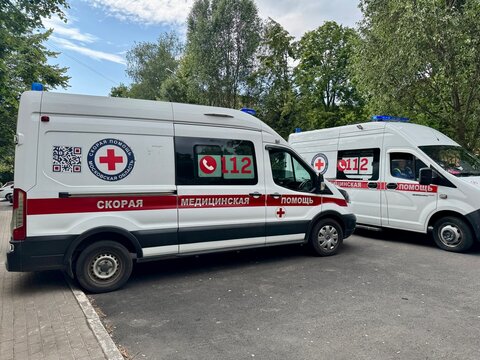 Russia, Korolev July 6, 2025 ambulance