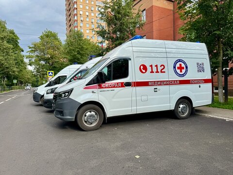 Russia, Korolev July 6, 2025 ambulance