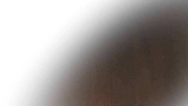 Textured brown dust cloud with small particles and grainy dirt effect isolated on transparent background. Concept of explosion or vintage decay