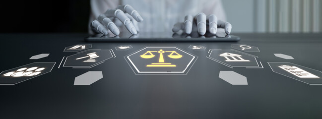 An AI assistant provides corporate legal services, managing compliance with business law. This...