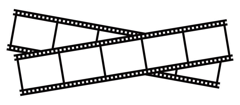 重なり合うフィルムストリップ