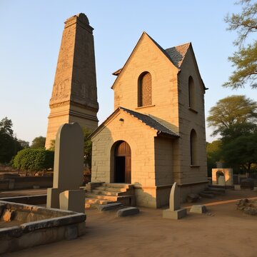 Renowned for its towering stelae underground tombs and the Churc