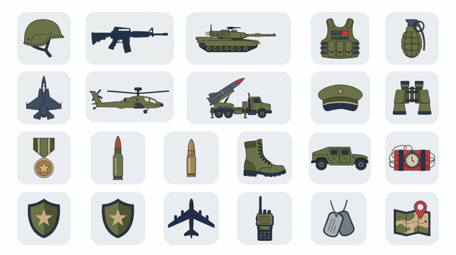 military icons