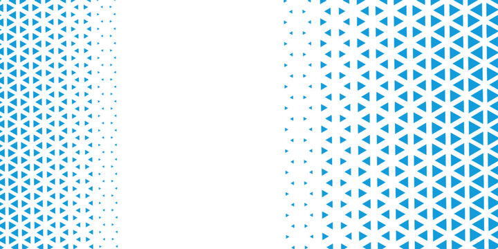 abstract blue and with triangle background polka dots halftone gradient dynamic pattern transparent texture wallpaper illustration halftone