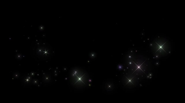 Particularcolorful4 カラフルなキラキラ　パーティクル 背景　効果　強調