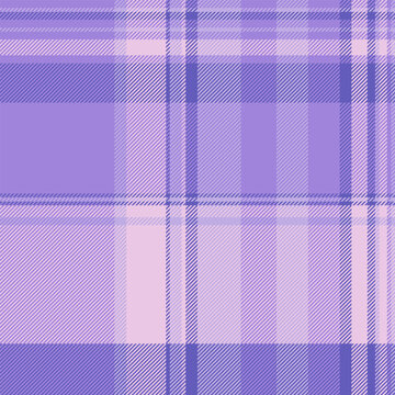 Mat vector seamless check, famous fabric tartan textile. Cool plaid background texture pattern in indigo and light colors.