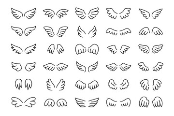 Angel wings heavenly hawk feather pattern detailed symmetry spiritual flight texture divine sky illustration elegant design © Sidratul Muntaha 5