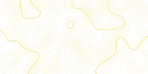 Topographic map background. Geographic line map with elevation assignments. Contour background geographic grid. Vector illustration. © MdNayebAli