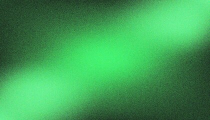 Fototapeta premium Green light streak on dark textured background with glowing effect