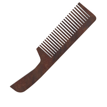 PNG. Trasp&egrave;arente. Pettine per capelli con sfondo trasparente