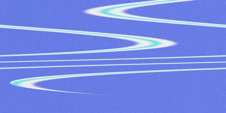 Abstract texture pattern and abnormal blue background design