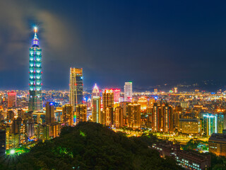 Obraz premium 台北 夜景