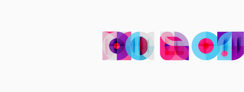 Abstract colorful shapes form word google. Design features overlapping circles, vibrant hues, modern aesthetic. Simple, clean presentation.