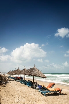 an bang beach view in Hoi An costline vietnam
