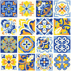 Mediterranean Tiles, vector style