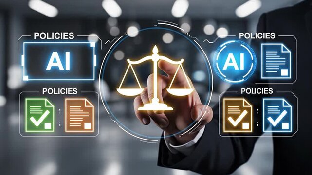 Integrating Artificial Intelligence with legal frameworks and policies for ethical AI development and compliance. Balancing justice, innovation, corporate governance, and risk management in a digital.