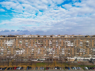 Obraz premium Wide angle architectural photograph of the famous 