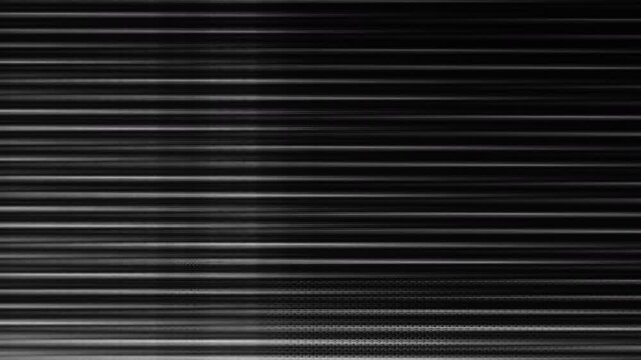 Cyberpunk monochrome futuristic scanning line transition for digital video cuts