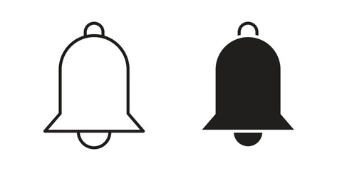 notification alert icon for mobile application, button and website design.