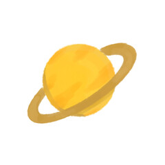 planet saturn © M3lo.id