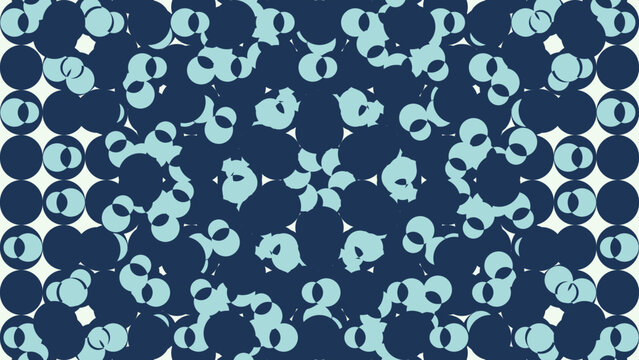 Abstract Blue and Light Blue Geometric Pattern vector illustration