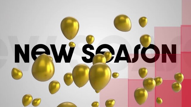 Animation of valentines day sale text over pink hearts