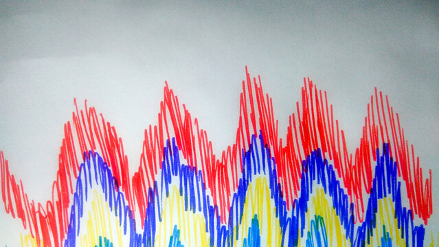 Trendy Ethnic Watercolor Pattern. Paisley Silk.