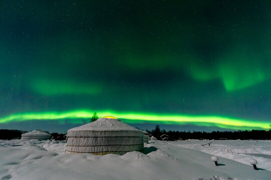 aurora borealis in finland